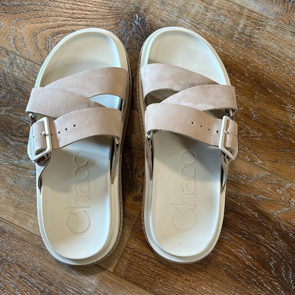 Townes nubuck slide size 7